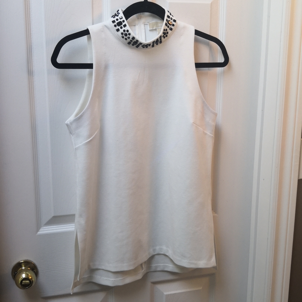 Michael Kors Sleeveless Blouse, M,Last Chance!